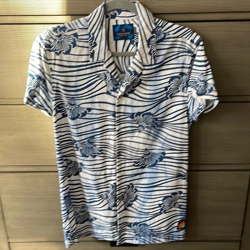 Scotch & Soda Camp Collar Shirt S
